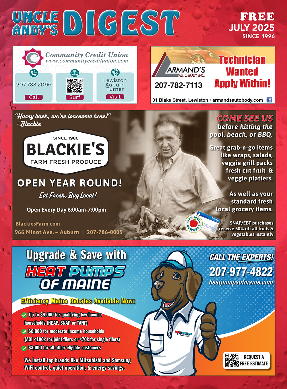 Uncle Andy's Digest - July 2025